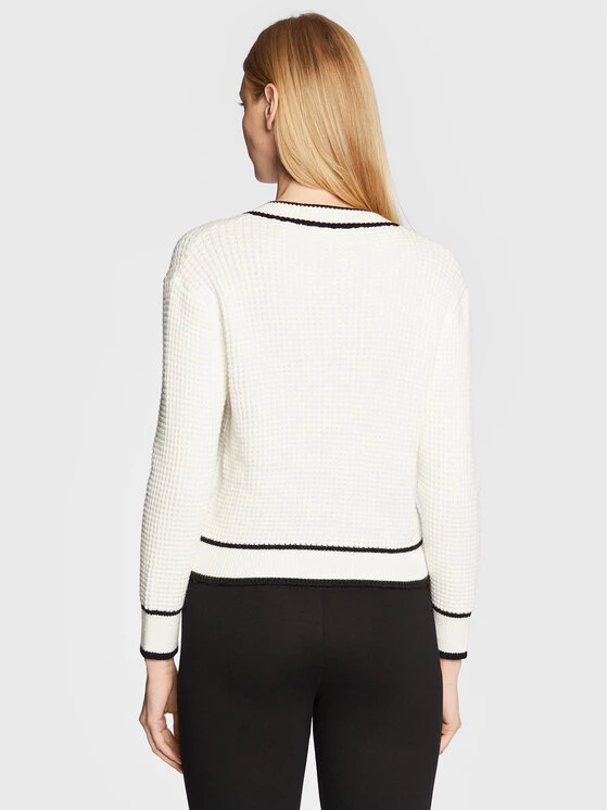 Rinascimento Γυναίκες Ζακέτες Ζακέτα CFM0010891003 Λευκό Regular Fit 5 Rinascimento Γυναίκες Ζακέτες Ζακέτα CFM0010891003 Λευκό Regular Fit - Image 3