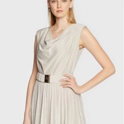 Rinascimento Γυναίκες Κοκτέιλ Φορέματα Φόρεμα κοκτέιλ CFC0110651003 Μπεζ Regular Fit -Rinascimento Εκπτώσεις unnamed file 2348