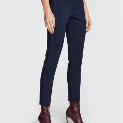 Rinascimento Γυναίκες Υφασμάτινα Παντελόνια Παντελόνι υφασμάτινο CFC0110515003 Σκούρο μπλε Slim Fit