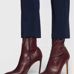 Rinascimento Γυναίκες Υφασμάτινα Παντελόνια Παντελόνι υφασμάτινο CFC0110515003 Σκούρο μπλε Slim Fit -Rinascimento Εκπτώσεις unnamed file 2369