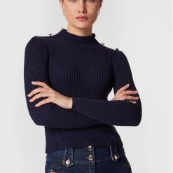 Rinascimento Γυναίκες Πουλόβερ CFM0010955003 Σκούρο μπλε Slim Fit -Rinascimento Εκπτώσεις unnamed file 2388