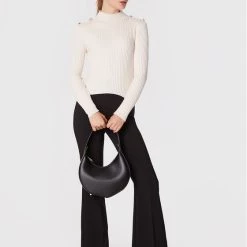 Rinascimento Γυναίκες Πουλόβερ CFM0010955003 Εκρού Slim Fit -Rinascimento Εκπτώσεις unnamed file 2391