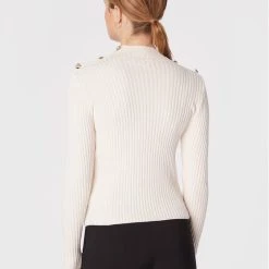 Rinascimento Γυναίκες Πουλόβερ CFM0010955003 Εκρού Slim Fit -Rinascimento Εκπτώσεις unnamed file 2392