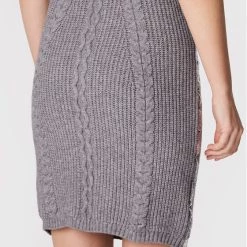 Rinascimento Γυναίκες Φούστες Pencil Φούστα Pencil CFM0010950003 Γκρι Regular Fit -Rinascimento Εκπτώσεις unnamed file 2402