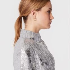 Rinascimento Γυναίκες Πουλόβερ CFM0010948003 Γκρι Regular Fit -Rinascimento Εκπτώσεις unnamed file 2414