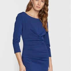 Rinascimento Γυναίκες Κοκτέιλ Φορέματα Φόρεμα κοκτέιλ CFC0110643003 Σκούρο μπλε Regular Fit -Rinascimento Εκπτώσεις unnamed file 2442