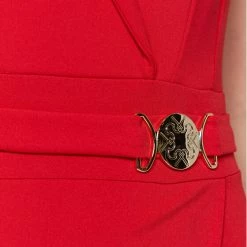 Rinascimento Γυναίκες Κοκτέιλ Φορέματα Φόρεμα κοκτέιλ CFC0110642003 Κόκκινο Regular Fit -Rinascimento Εκπτώσεις unnamed file 2453