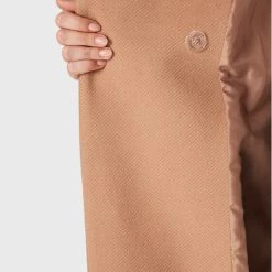 Rinascimento Γυναίκες Μεταβατικά Παλτά Παλτό μεταβατικό CFC0110621003 Καφέ Regular Fit -Rinascimento Εκπτώσεις unnamed file 2458