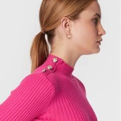 Rinascimento Γυναίκες Πουλόβερ CFM0010955003 Ροζ Slim Fit -Rinascimento Εκπτώσεις unnamed file 2463