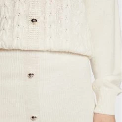 Rinascimento Γυναίκες Πλεκτά Φορέματα Φόρεμα υφασμάτινο CFM0010912003 Μπεζ Regular Fit -Rinascimento Εκπτώσεις unnamed file 2468