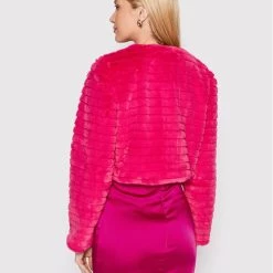 Rinascimento Γυναίκες Γούνες & Πανωφόρια από προβιά Γούνα CFC0110440003 Ροζ Regular Fit -Rinascimento Εκπτώσεις unnamed file 247