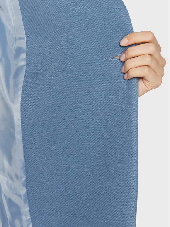 Rinascimento Γυναίκες Μεταβατικά Παλτά Παλτό μεταβατικό CFC0110621003 Μπλε Regular Fit 8 Rinascimento Γυναίκες Μεταβατικά Παλτά Παλτό μεταβατικό CFC0110621003 Μπλε Regular Fit - Image 6