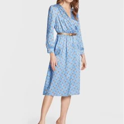 Rinascimento Γυναίκες Καθημερινά Φορέματα Φόρεμα καθημερινό CFC0111192003 Μπλε Regular Fit