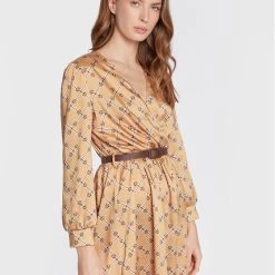 Rinascimento Γυναίκες Καθημερινά Φορέματα Φόρεμα καθημερινό CFC0111192003 Χρυσό Regular Fit -Rinascimento Εκπτώσεις unnamed file 2488