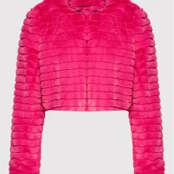 Rinascimento Γυναίκες Γούνες & Πανωφόρια από προβιά Γούνα CFC0110440003 Ροζ Regular Fit -Rinascimento Εκπτώσεις unnamed file 250