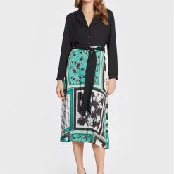 Rinascimento Γυναίκες Φορέματα σε Στυλ Πουκάμισο & Σεμιζιέ Φόρεμα πουκάμισο CFC0111214003 Έγχρωμο Regular Fit