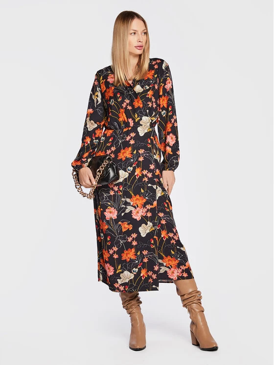 Rinascimento Γυναίκες Καθημερινά Φορέματα Φόρεμα καθημερινό CFC0111208003 Μαύρο Regular Fit 4 Rinascimento Γυναίκες Καθημερινά Φορέματα Φόρεμα καθημερινό CFC0111208003 Μαύρο Regular Fit - Image 2