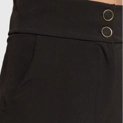 Rinascimento Γυναίκες Υφασμάτινα Παντελόνια Παντελόνι υφασμάτινο CFC0111232003 Μαύρο Regular Fit -Rinascimento Εκπτώσεις unnamed file 2529