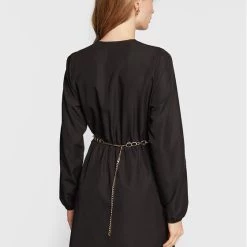 Rinascimento Γυναίκες Καθημερινά Φορέματα Φόρεμα καθημερινό CFC0110011003 Μαύρο Regular Fit -Rinascimento Εκπτώσεις unnamed file 2538