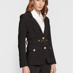 Rinascimento Γυναίκες Σακάκια & Μπλέιζερ Μπλέιζερ CFC0018697002 Μαύρο Regular Fit