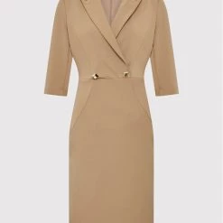 Rinascimento Γυναίκες Κοκτέιλ Φορέματα Φόρεμα κοκτέιλ CFC0110558003 Μπεζ Regular Fit -Rinascimento Εκπτώσεις unnamed file 255