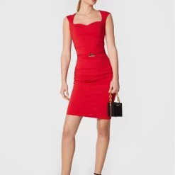 Rinascimento Γυναίκες Κοκτέιλ Φορέματα Φόρεμα κοκτέιλ CFC0110093003 Κόκκινο Slim Fit -Rinascimento Εκπτώσεις unnamed file 2583