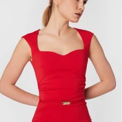 Rinascimento Γυναίκες Κοκτέιλ Φορέματα Φόρεμα κοκτέιλ CFC0110093003 Κόκκινο Slim Fit -Rinascimento Εκπτώσεις unnamed file 2585