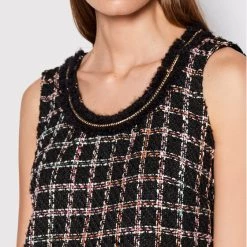 Rinascimento Γυναίκες Πλεκτά Φορέματα Φόρεμα υφασμάτινο CFC0110465003 Μαύρο Regular Fit -Rinascimento Εκπτώσεις unnamed file 259