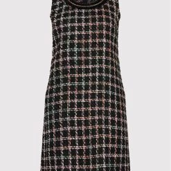 Rinascimento Γυναίκες Πλεκτά Φορέματα Φόρεμα υφασμάτινο CFC0110465003 Μαύρο Regular Fit -Rinascimento Εκπτώσεις unnamed file 260