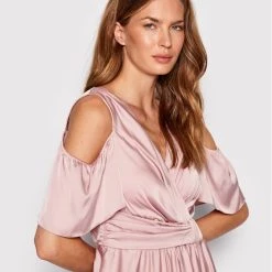 Rinascimento Γυναίκες Βραδινά Φορέματα Φόρεμα βραδινό CFC0110593003 Ροζ Regular Fit -Rinascimento Εκπτώσεις unnamed file 2634