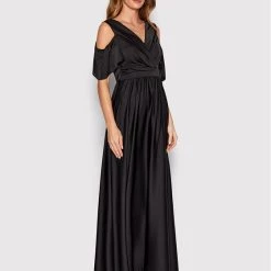 Rinascimento Γυναίκες Βραδινά Φορέματα Φόρεμα βραδινό CFC0110593003 Μαύρο Regular Fit