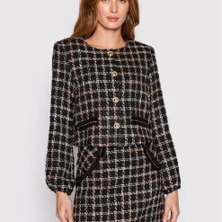 Rinascimento Γυναίκες Σακάκια & Μπλέιζερ Μπλέιζερ CFC0110444003 Μαύρο Regular Fit