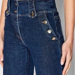 Rinascimento Γυναίκες Wide Leg Τζιν CFC0110139003 Μπλε Relaxed Fit -Rinascimento Εκπτώσεις unnamed file 2689