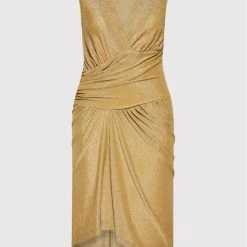 Rinascimento Γυναίκες Κοκτέιλ Φορέματα Φόρεμα κοκτέιλ CFC0110016003 Χρυσό Regular Fit -Rinascimento Εκπτώσεις unnamed file 2695