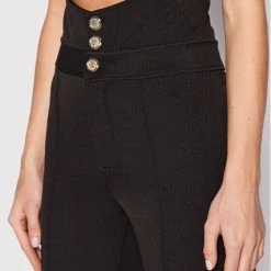 Rinascimento Γυναίκες Υφασμάτινα Παντελόνια Παντελόνι υφασμάτινο CFC0109960003 Μαύρο Regular Fit -Rinascimento Εκπτώσεις unnamed file 2704