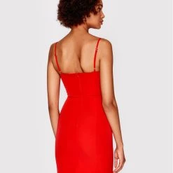 Rinascimento Γυναίκες Κοκτέιλ Φορέματα Φόρεμα κοκτέιλ CFC0109348003 Κόκκινο Slim Fit -Rinascimento Εκπτώσεις unnamed file 2791