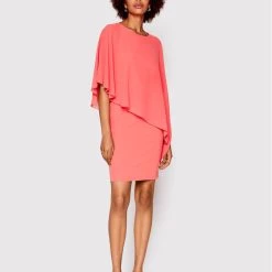 Rinascimento Γυναίκες Κοκτέιλ Φορέματα Φόρεμα κοκτέιλ CFC0109440003 Ροζ Regular Fit -Rinascimento Εκπτώσεις unnamed file 2795