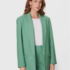 Rinascimento Γυναίκες Σακάκια & Μπλέιζερ Μπλέιζερ CFC0110330003 Πράσινο Regular Fit