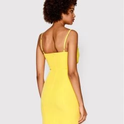 Rinascimento Γυναίκες Κοκτέιλ Φορέματα Φόρεμα κοκτέιλ CFC0109348003 Κίτρινο Slim Fit -Rinascimento Εκπτώσεις unnamed file 2811