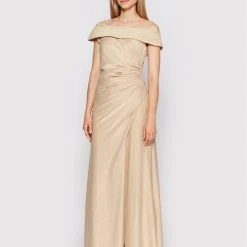 Rinascimento Γυναίκες Βραδινά Φορέματα Φόρεμα βραδινό CFC0109433003 Χρυσό Slim Fit
