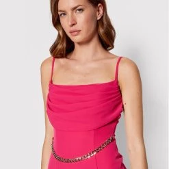 Rinascimento Γυναίκες Κοκτέιλ Φορέματα Φόρεμα κοκτέιλ CFC0109348003 Ροζ Slim Fit -Rinascimento Εκπτώσεις unnamed file 2837