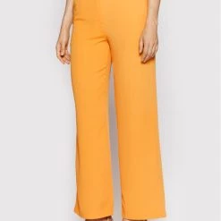 Rinascimento Γυναίκες Υφασμάτινα Παντελόνια Παντελόνι υφασμάτινο CFC0109431003 Πορτοκαλί Regular Fit