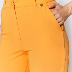 Rinascimento Γυναίκες Υφασμάτινα Παντελόνια Παντελόνι υφασμάτινο CFC0109431003 Πορτοκαλί Regular Fit -Rinascimento Εκπτώσεις unnamed file 2847