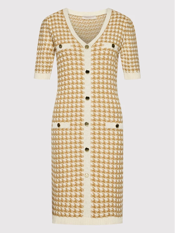 Rinascimento Γυναίκες Πλεκτά Φορέματα Φόρεμα υφασμάτινο CFM0010792003 Μπεζ Slim Fit 7 Rinascimento Γυναίκες Πλεκτά Φορέματα Φόρεμα υφασμάτινο CFM0010792003 Μπεζ Slim Fit - Image 5