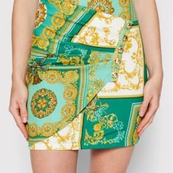 Rinascimento Γυναίκες Φούστα Mini CFC0108560003 Πράσινο Regular Fit