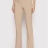 Rinascimento Γυναίκες Υφασμάτινα Παντελόνια Παντελόνι υφασμάτινο CFC0108679003 Μπεζ Regular Fit -Rinascimento Εκπτώσεις unnamed file 2874