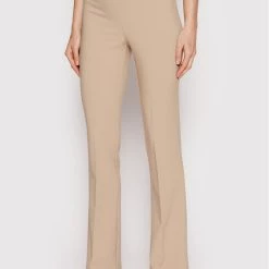 Rinascimento Γυναίκες Υφασμάτινα Παντελόνια Παντελόνι υφασμάτινο CFC0108679003 Μπεζ Regular Fit