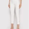 Rinascimento Γυναίκες Υφασμάτινα Παντελόνια Παντελόνι υφασμάτινο CFC0108705003 Λευκό Slim Fit -Rinascimento Εκπτώσεις unnamed file 2894