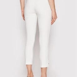 Rinascimento Γυναίκες Υφασμάτινα Παντελόνια Παντελόνι υφασμάτινο CFC0108705003 Λευκό Slim Fit -Rinascimento Εκπτώσεις unnamed file 2896