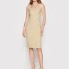 Rinascimento Γυναίκες Κοκτέιλ Φορέματα Φόρεμα κοκτέιλ CFC0108776003 Μπεζ Slim Fit -Rinascimento Εκπτώσεις unnamed file 2899